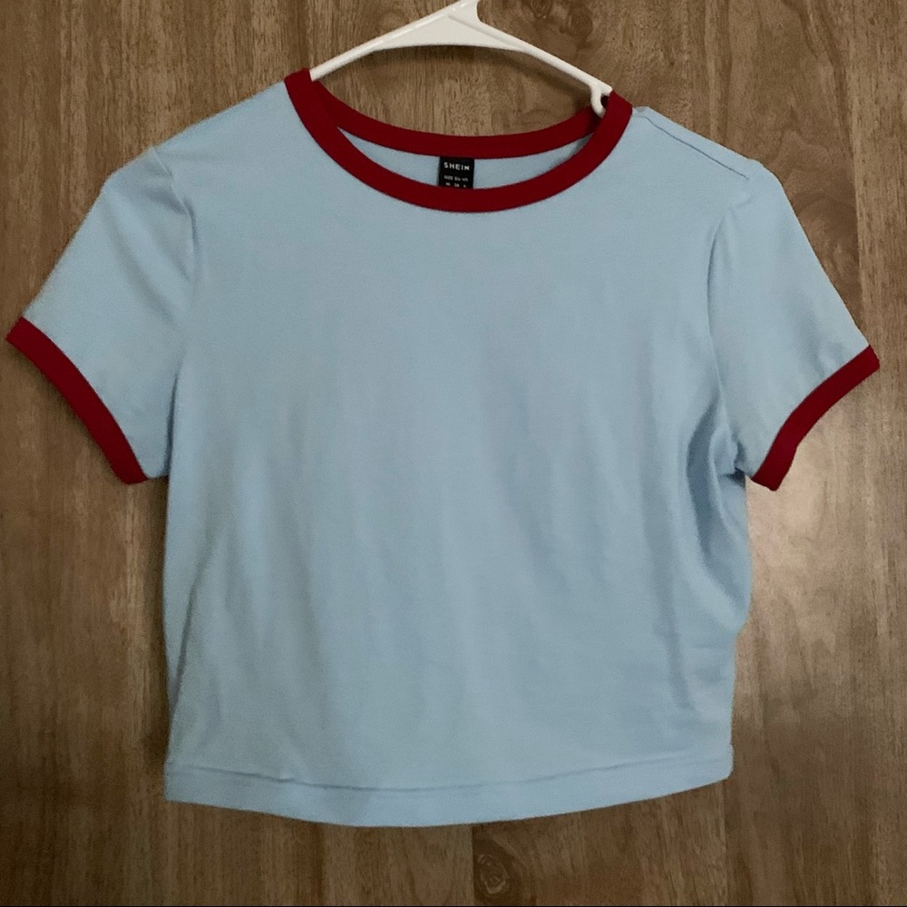 Shein Set of Three Cropped Women’s Shirt and Tank Top All Size Medium